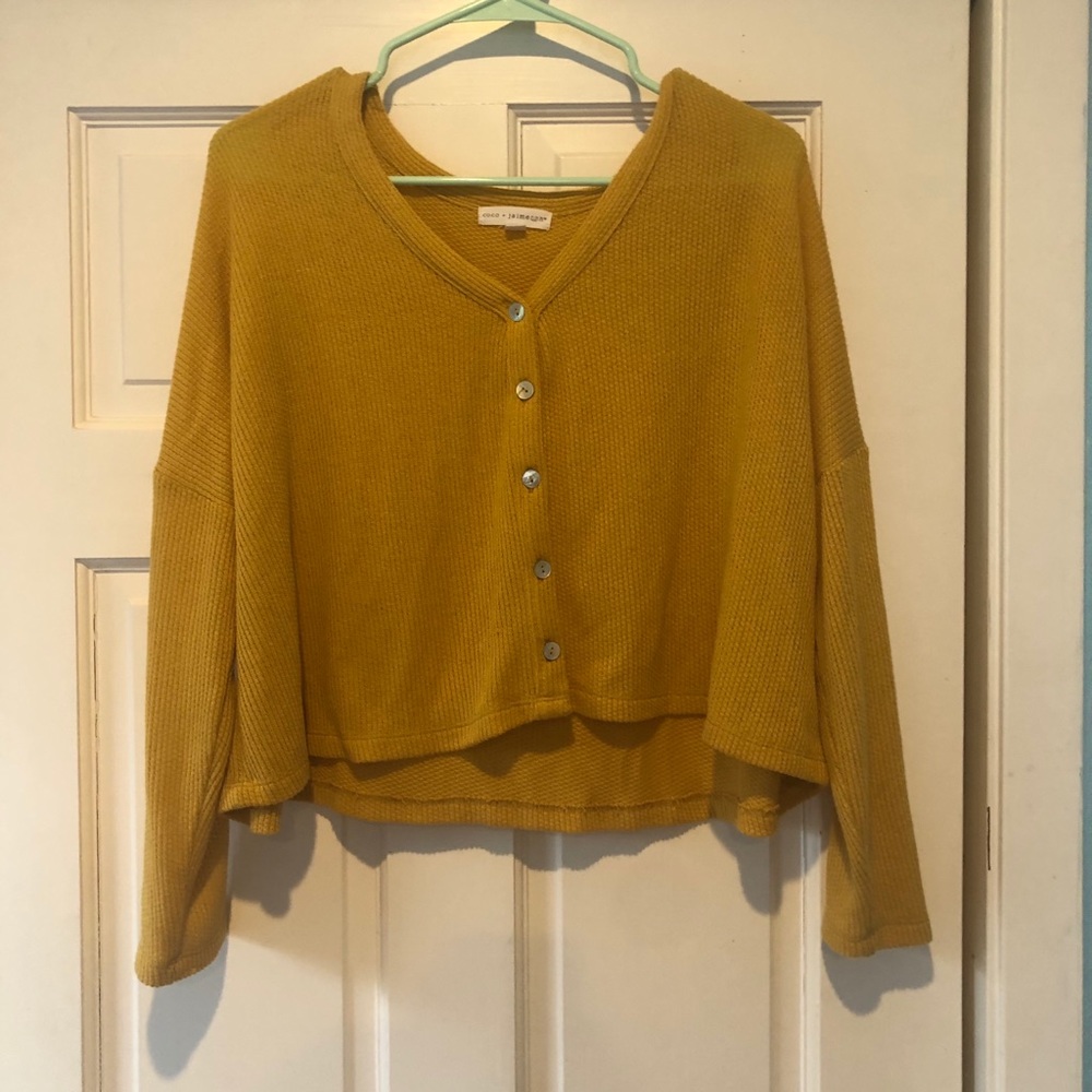 women’s cropped sweater